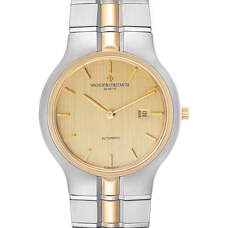 Vacheron Constantin Phidias 33 Steel Yellow Gold Unisex Midsize Watch 25750