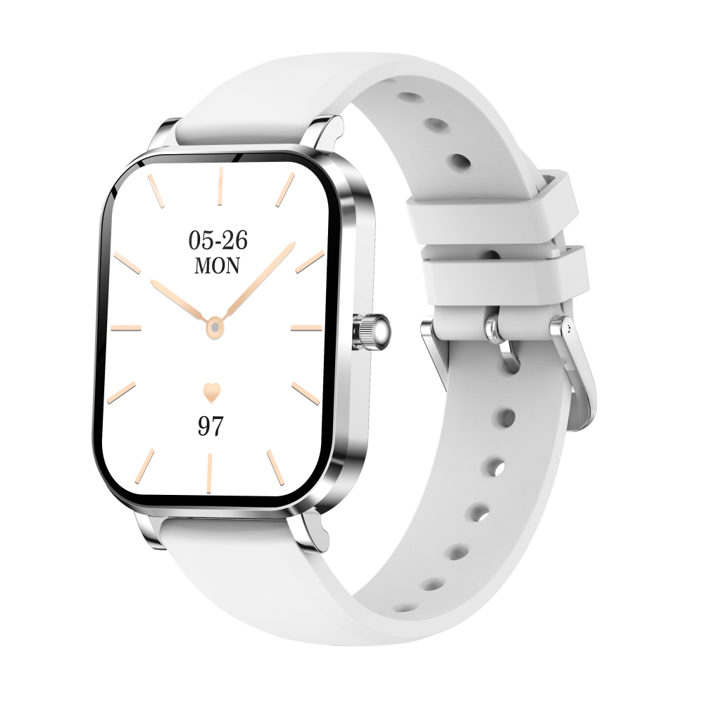 Smartwatch 8.8mm Thin Metal Body Bluetooth Calling Health Monitoring Slim Smart Watch For Women