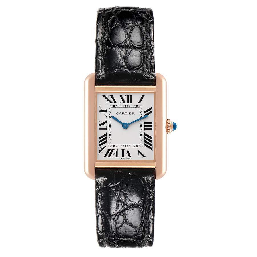 Cartier Tank Solo Rose Gold Steel Ladies Watch W5200024