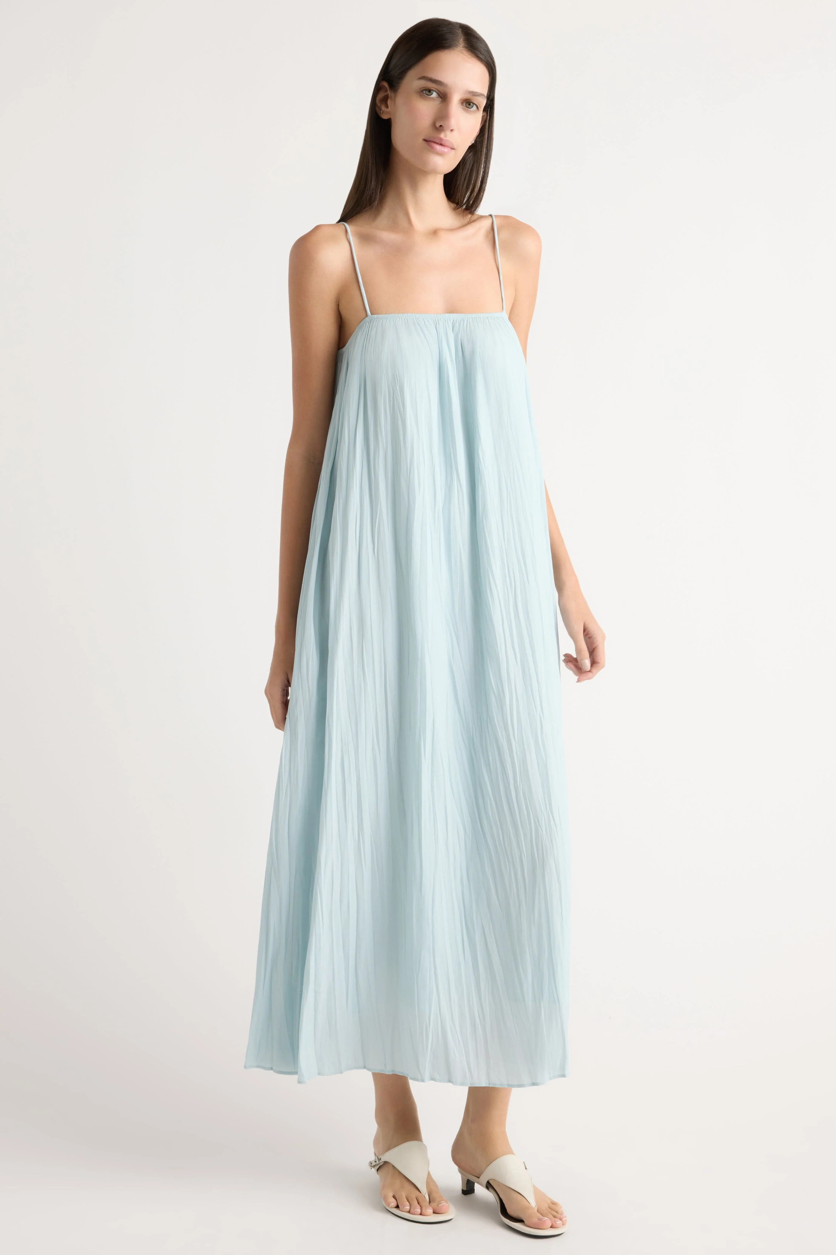 Solange Crinkled Maxi Dress