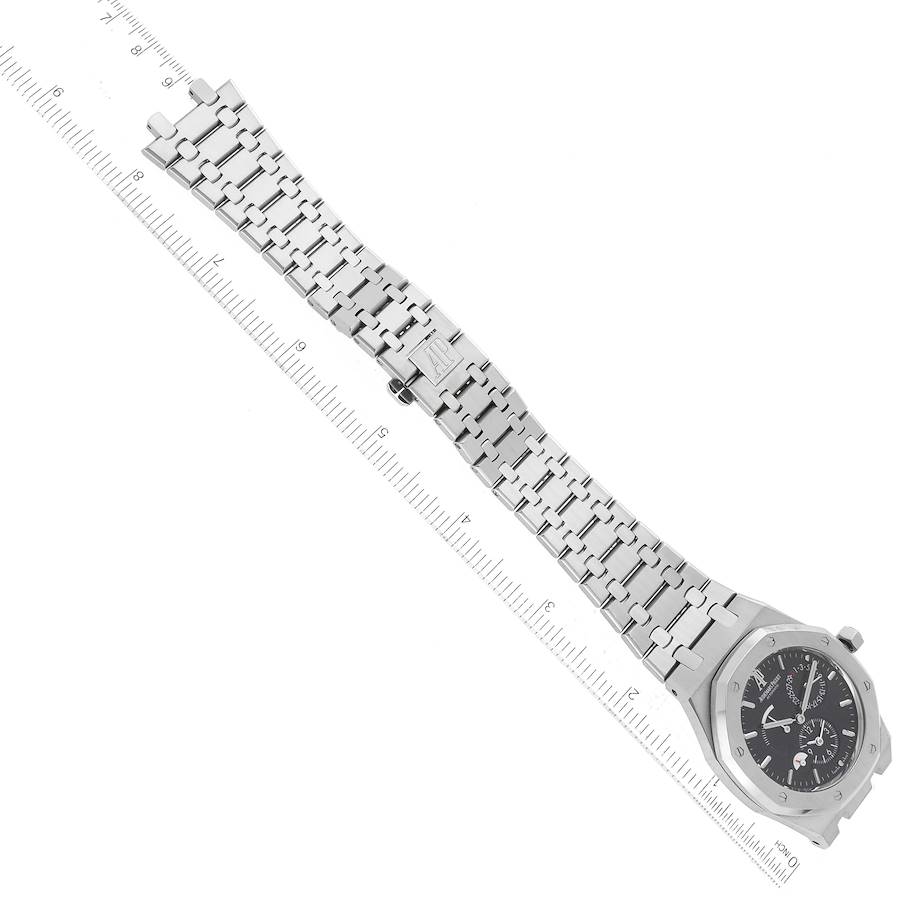 Audemars Piguet Royal Oak Dual Time Steel Mens Watch 26120ST