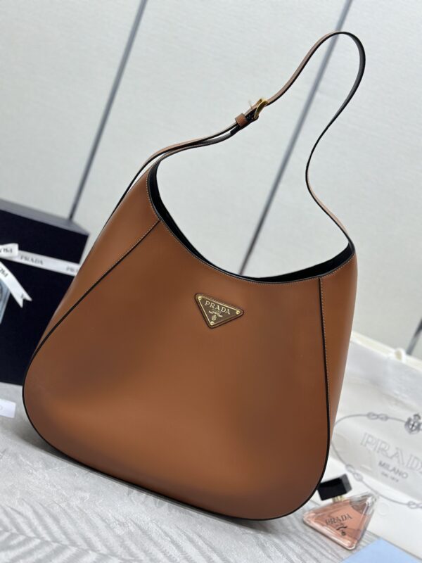Replica Prada Cleo Large Brown Bag