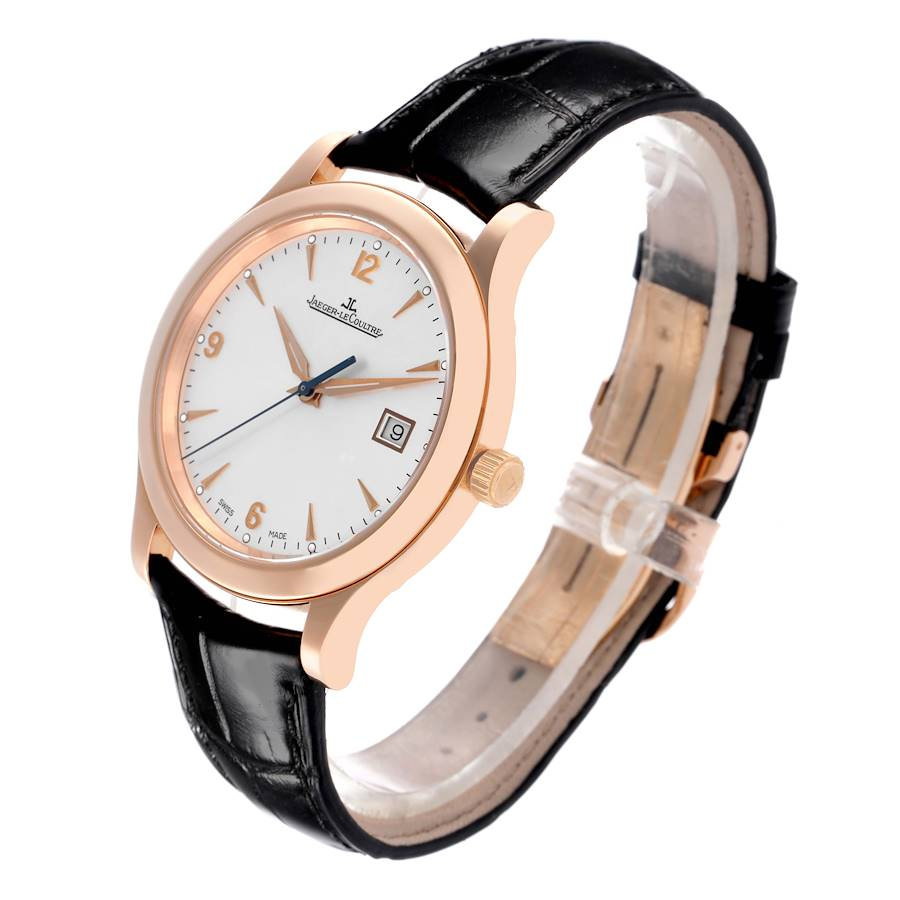 Jaeger LeCoultre Master Control Rose Gold Mens Watch Q1392420