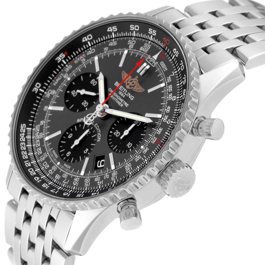 Breitling Navitimer 01 Japanese LE Steel Mens Watch AB0121