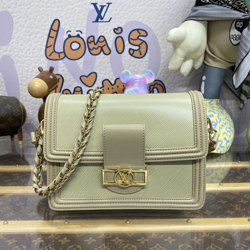 Replica Louis Vuitton Dauphine Mini Beige