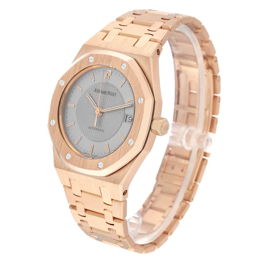 Audemars Piguet Royal Oak Rose Gold Nick Faldo Limited Edition Mens Watch 15097OR