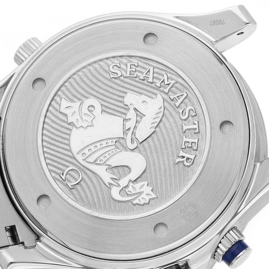 Omega Seamaster 300 GMT Steel Mens Watch 212.30.44.52.03.001