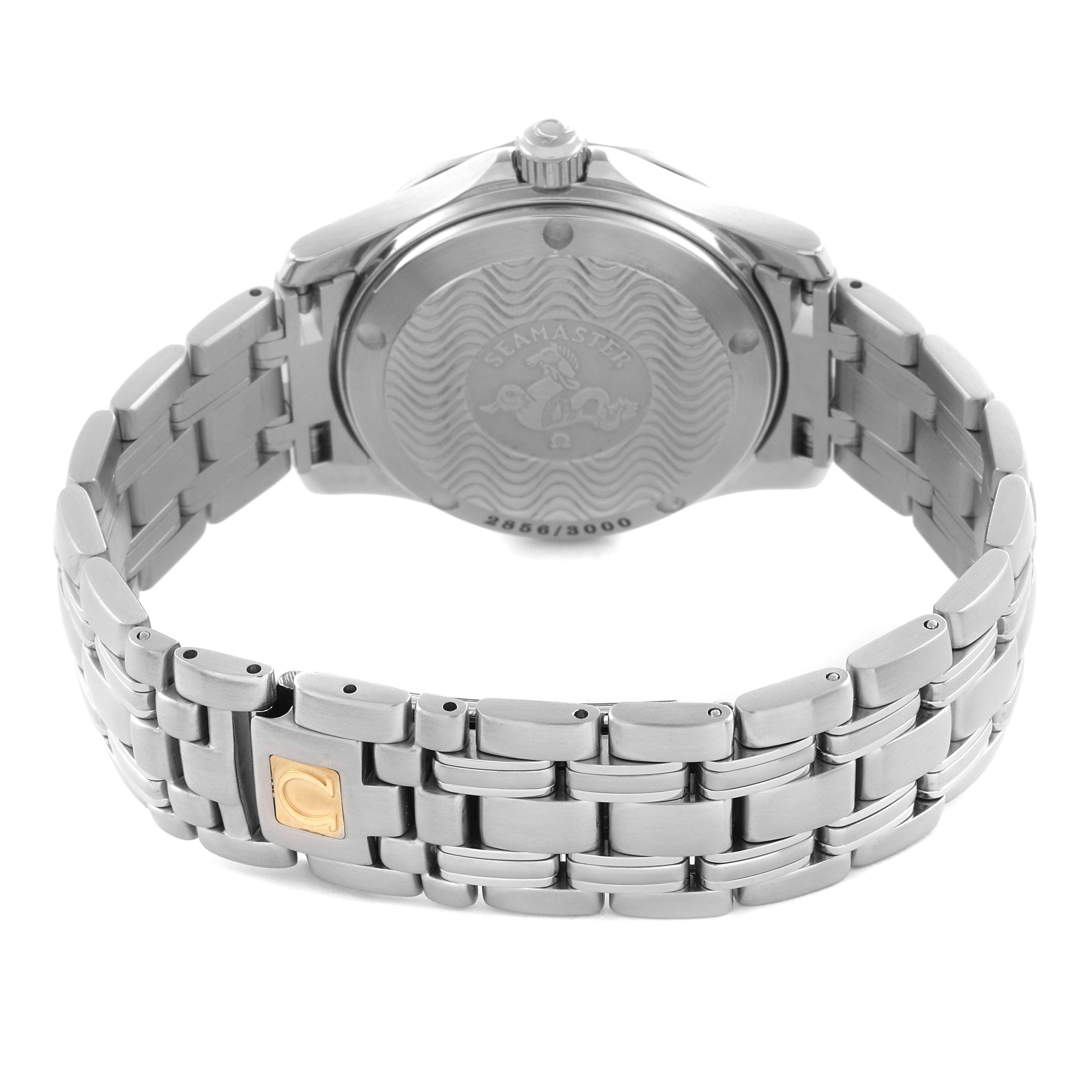 Omega Seamaster Midsize Jacques Mayol Limited Edition Mens Watch 36.25 MM 2553.41.00