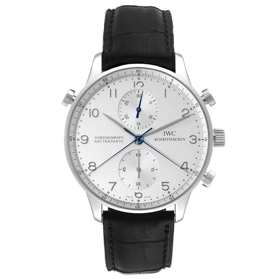 IWC Portuguese Chrono Rattrapante Platinum Limited 250 Mens Watch IW371205