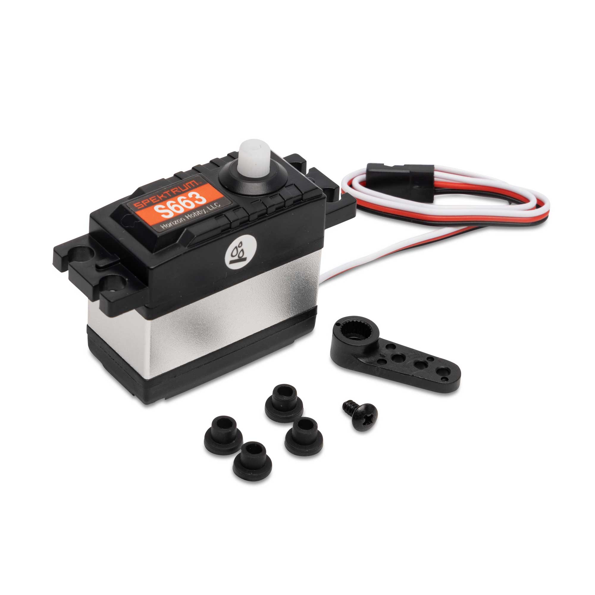 Standard Waterproof Plastic Gear Servo, 25T