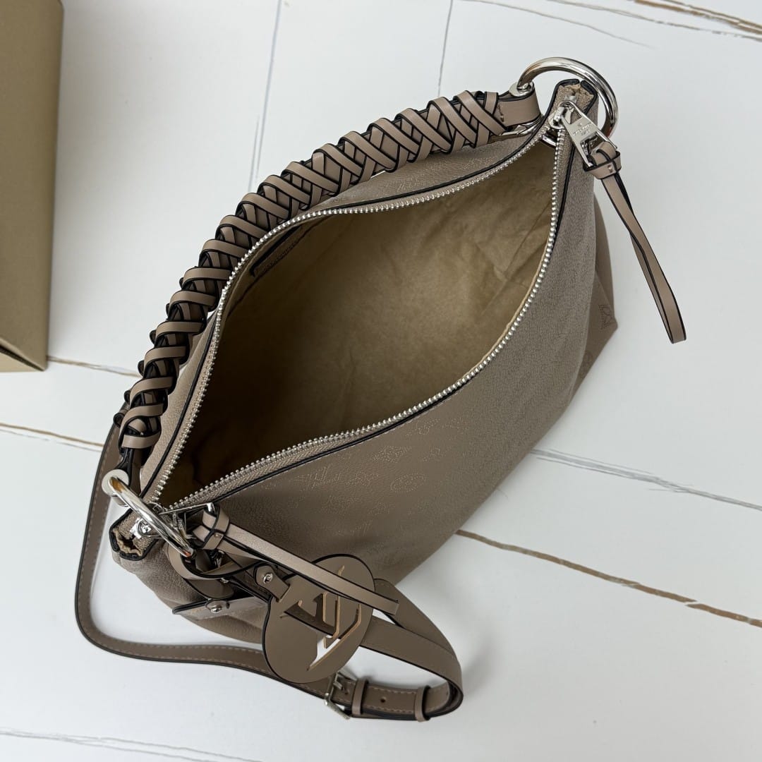 Louis Vuitton Carmel Mahina Perforated Leather Galet 32cm M56084