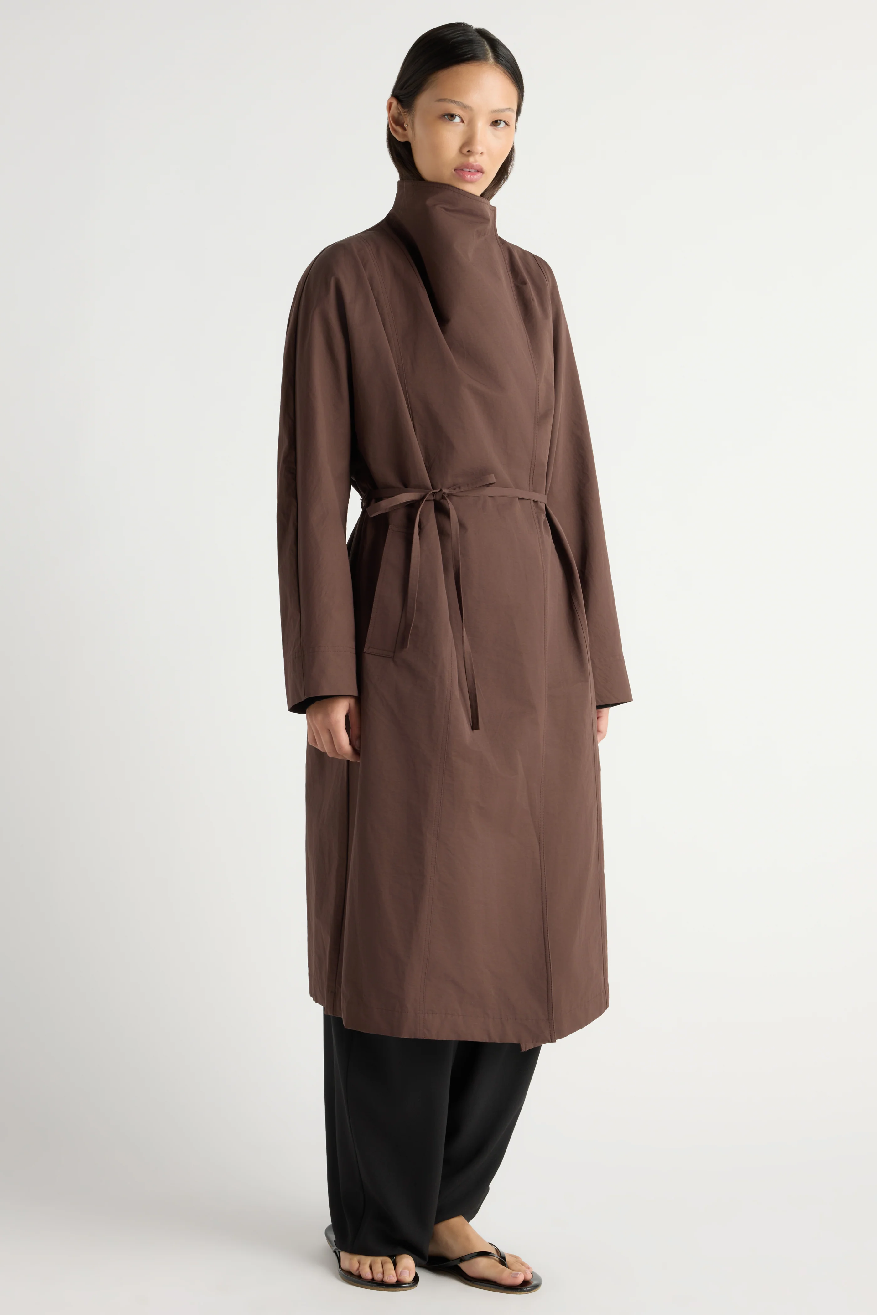 Magda Wrap Maxi Car Coat