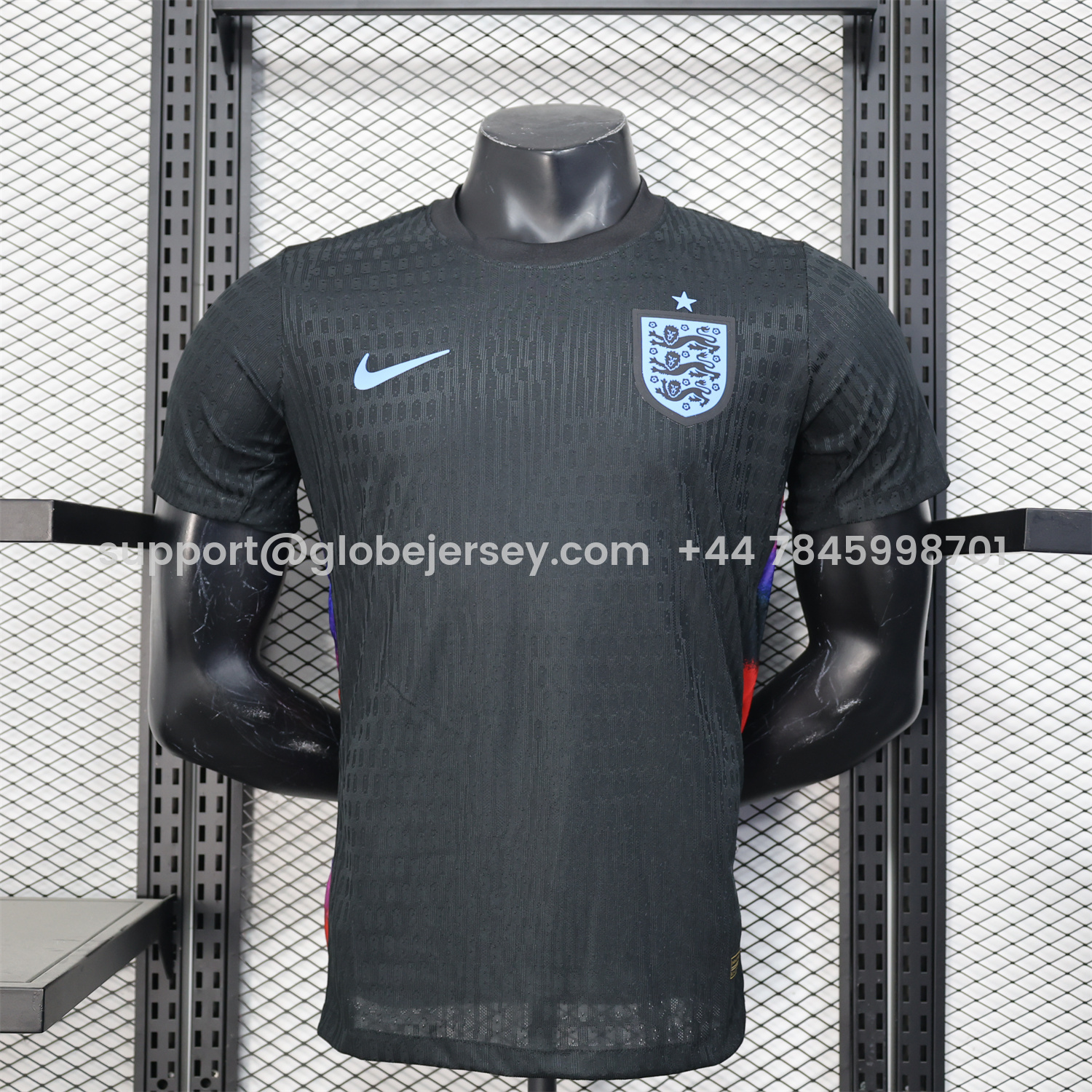 England 2025 Women's Team Away Jersey - Men's Player Version