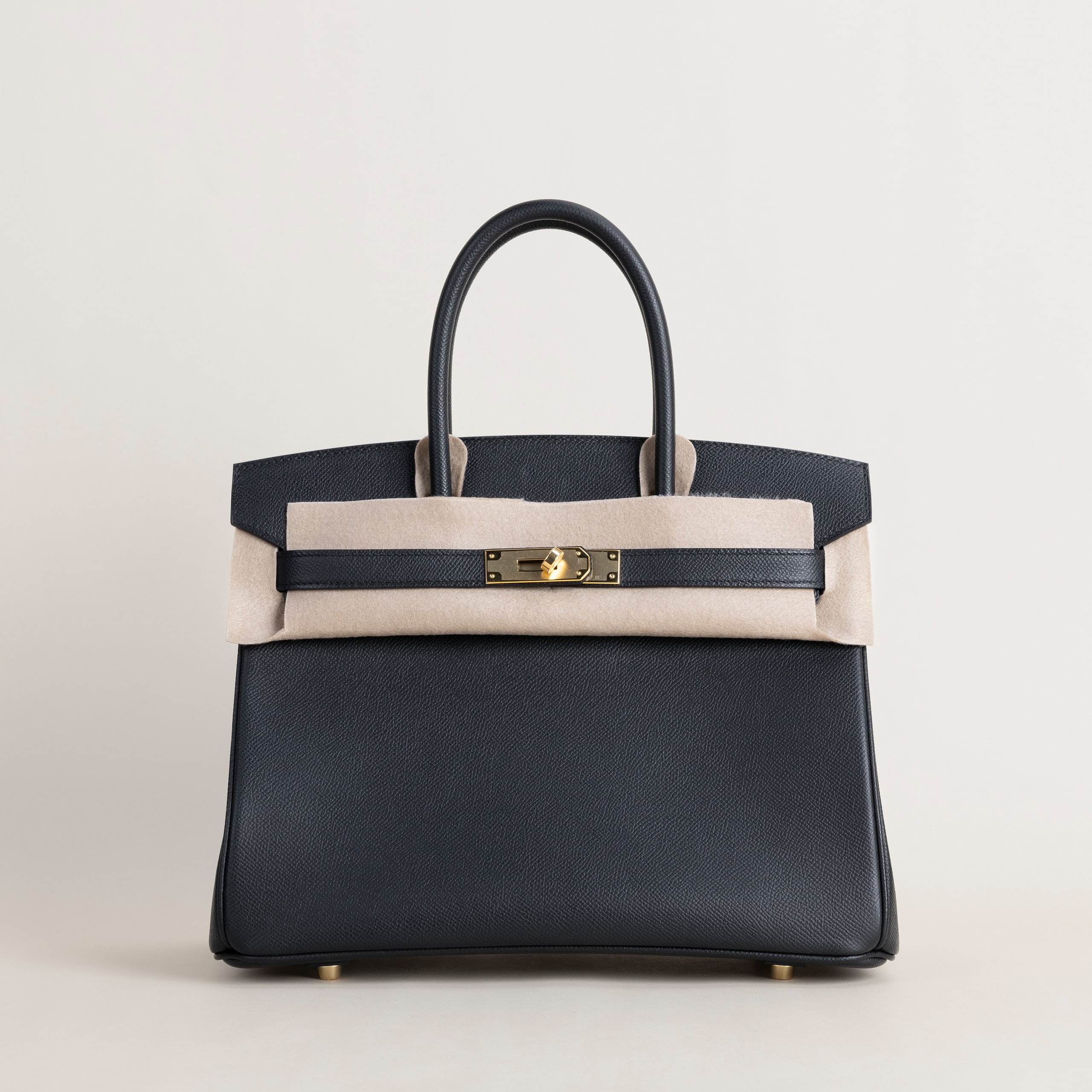 Birkin 30 epsom retourne black GHW