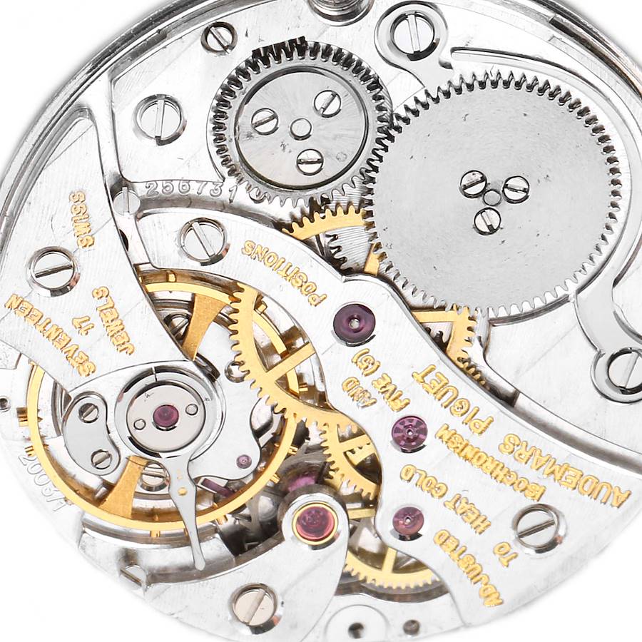 Audemars Piguet Vintage 18k Yellow Gold Diamond Ladies Watch 256731