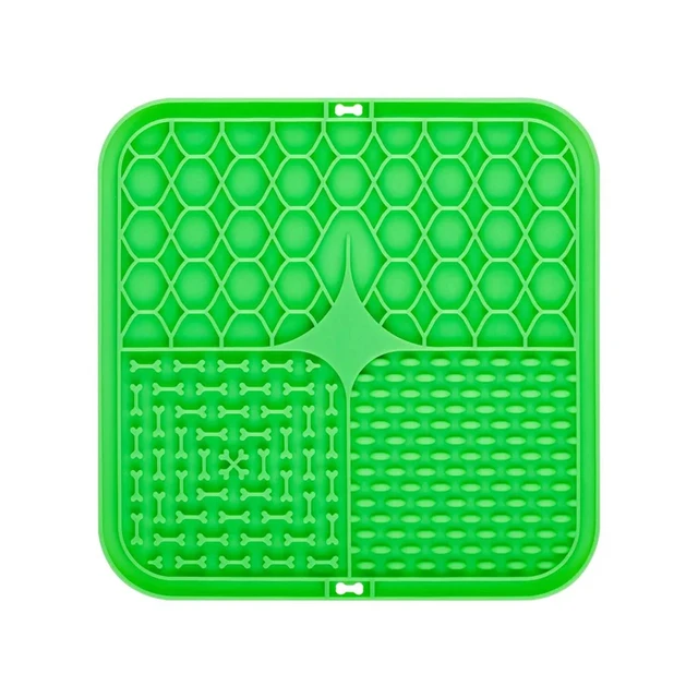 Pet Placemat Cat Slow Feeding Mat Dog Lick Mats Silicone Pets Eating Slowly Food Pad Cats Dogs Feeding Supplies