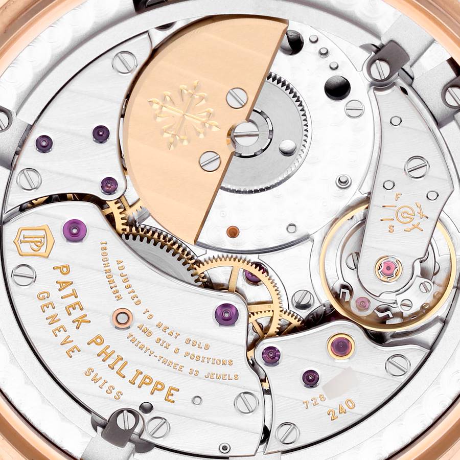 Patek Philippe World Time Complications Rose Gold Mens Watch 5230R
