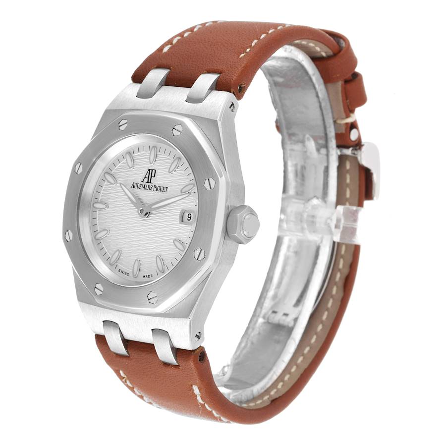 Audemars Piguet Lady Royal Oak 33 mm Silver Dial Steel Ladies Watch 67600ST