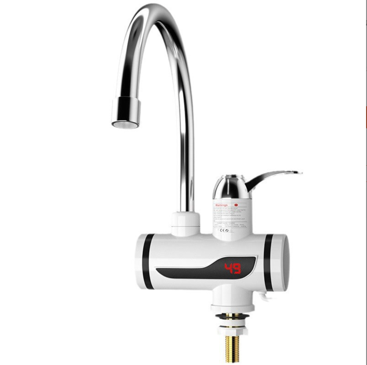 3-Second Fast Heating Electric Faucet, Cold & Hot Double Use Water Heater
