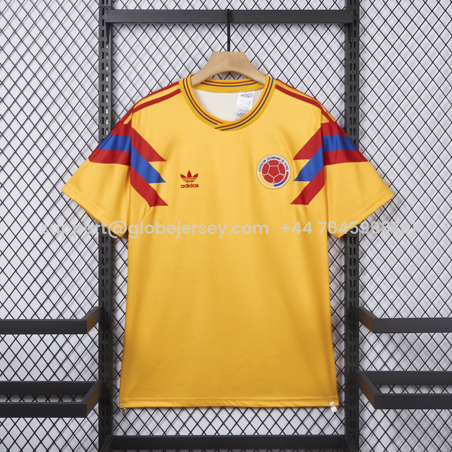 Retro Colombia 1990 Home Number 10 Jersey