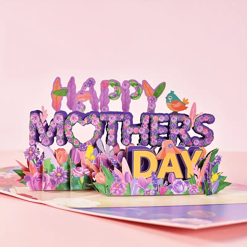 Happy Mother's Day 3D Greeting Card