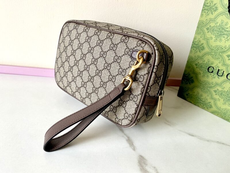 Replica Gucci Ophidia GG Clutch Beige