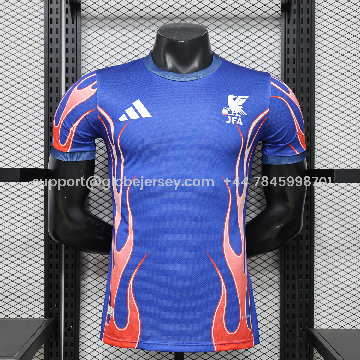 Japan 2026 Red Fire Blue Special Jersey - Player Version
