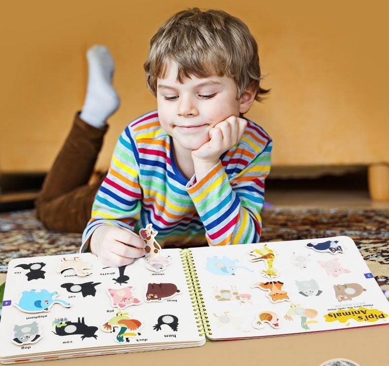 🌲Christmas Hot Sale 49% OFF🔥Early Education Enlightenment Quiet Sticker Toy