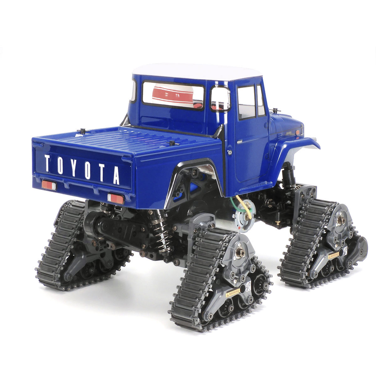 1/12 Toyota Land Cruiser 40 GF-01FT w/ Quadtrack Tracks, 4x4 Cralwer Kit