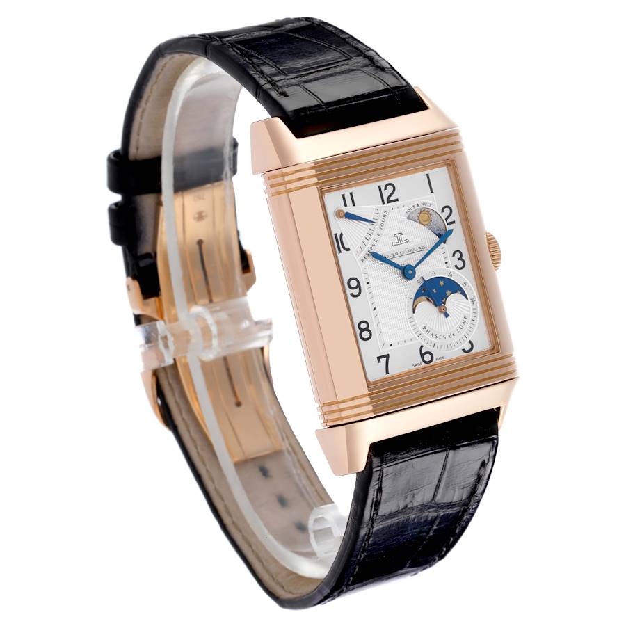 Jaeger LeCoultre Reverso Sun Moon Rose Gold Watch 270.2.63 Q3042420