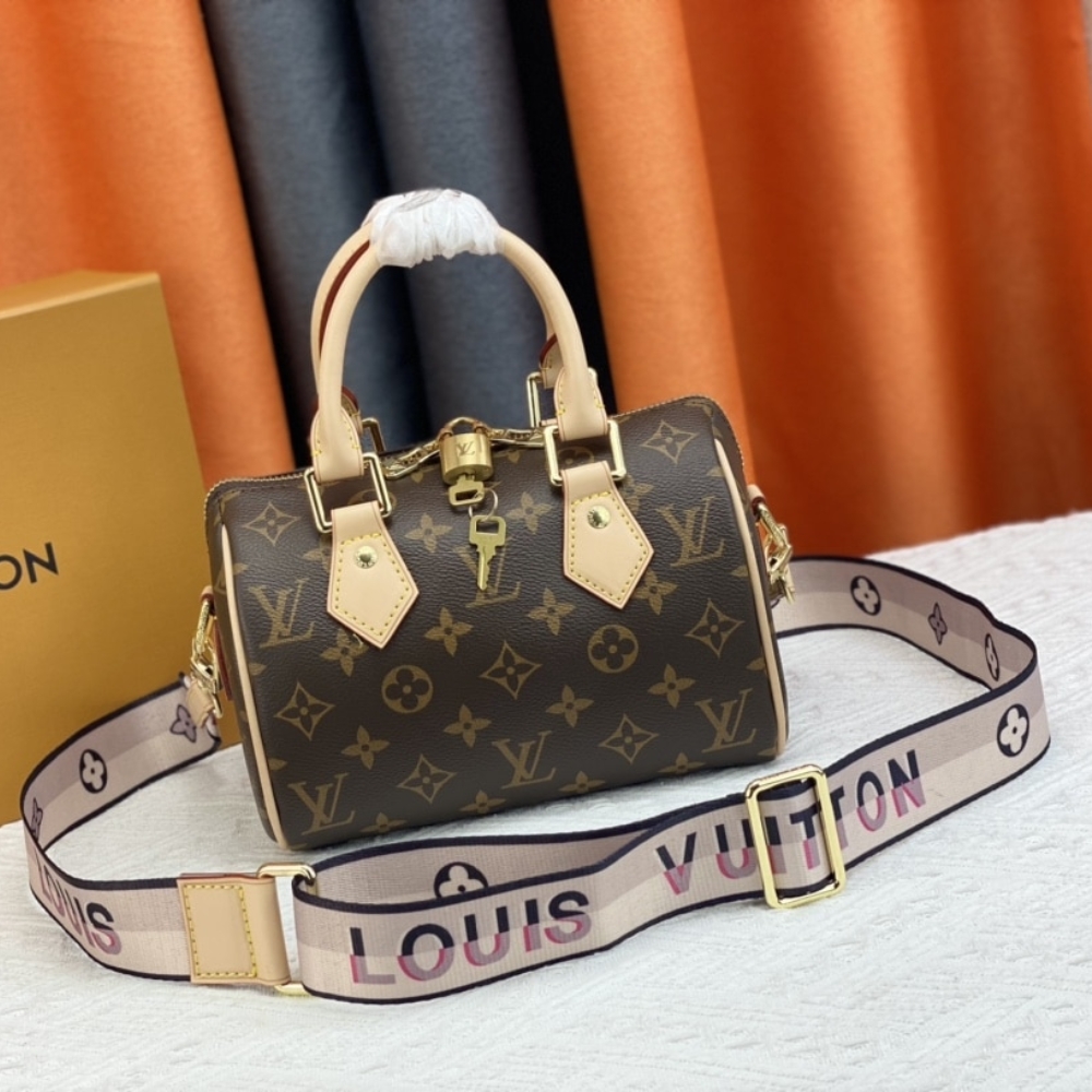 Louis Vuitton Speedy Bandoulière 20 Bag Black 20Cm M46234