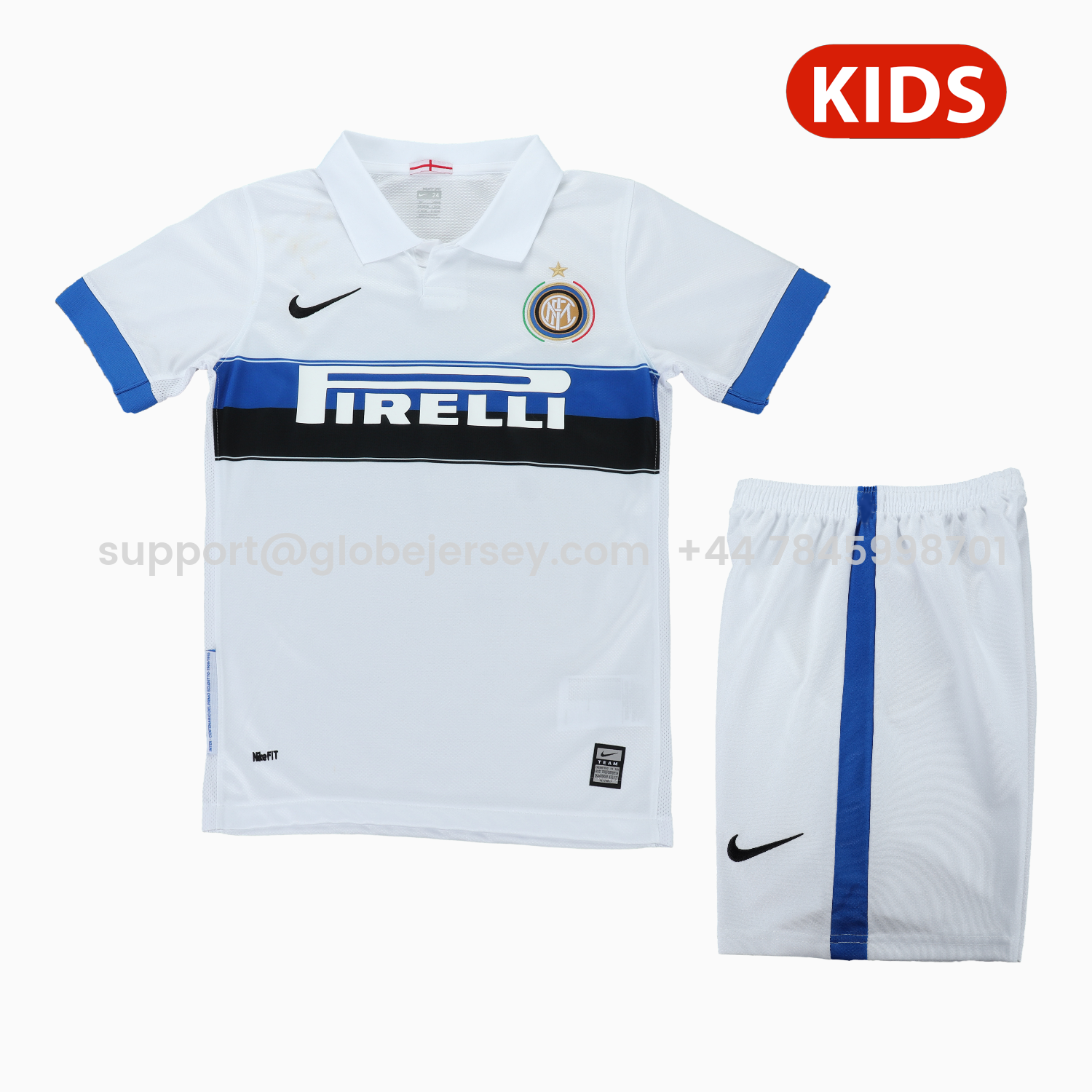 Retro Inter Milan 2009-10 Away Kids Kit