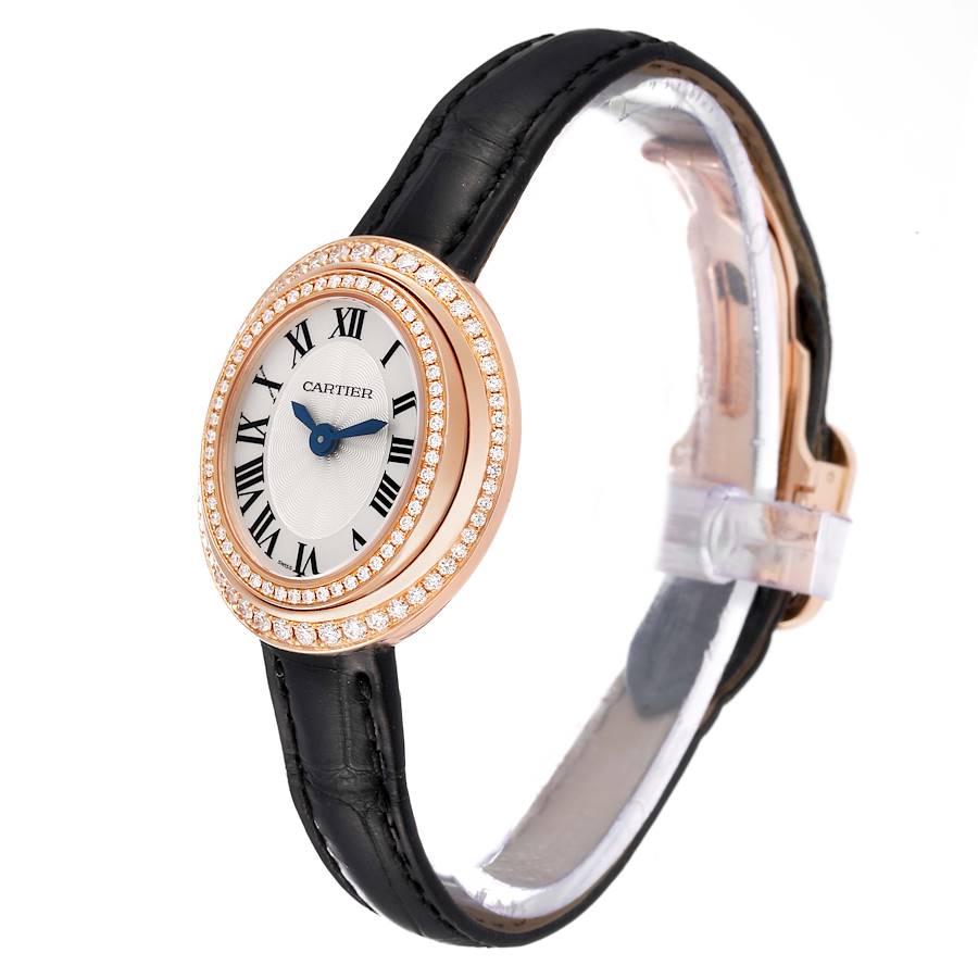 Cartier Hypnose Rose Gold Diamond Bezel Ladies Watch WJHY0006