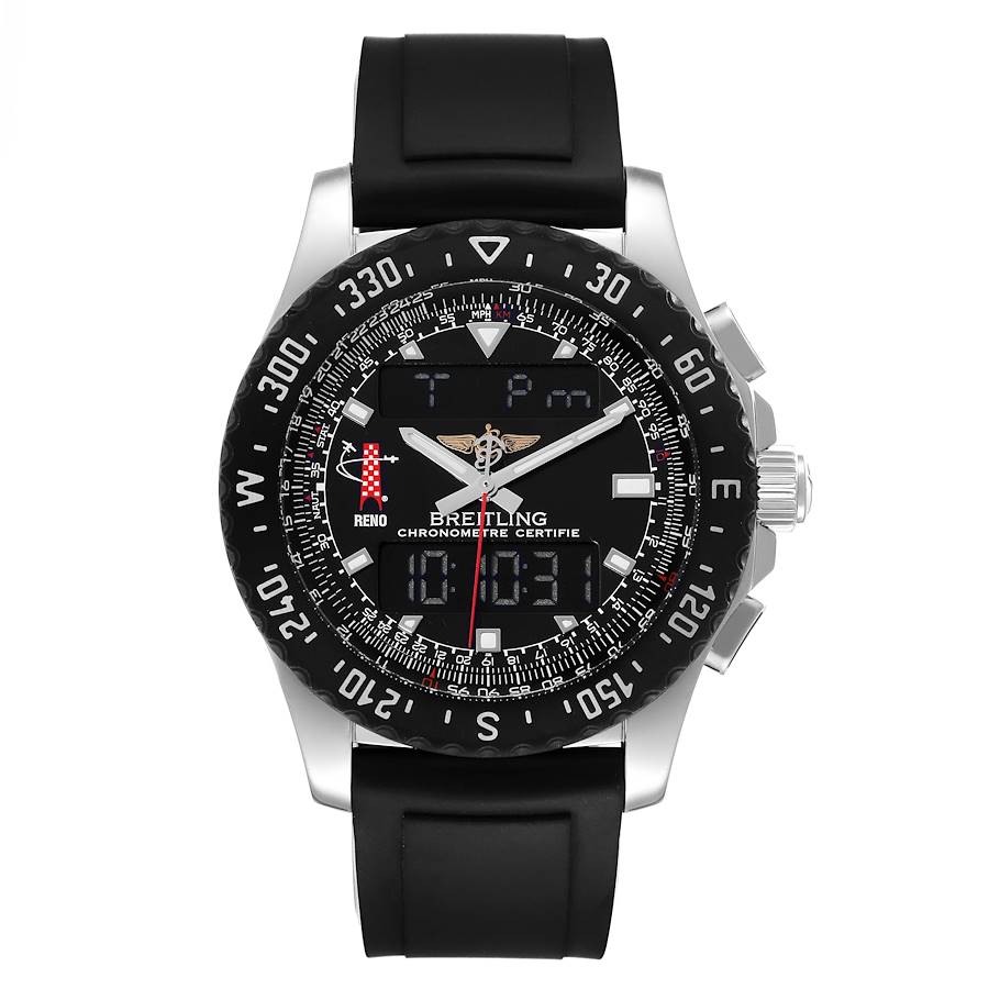 Breitling Airwolf Raven 44 Limited Edition Steel Mens Watch A78364