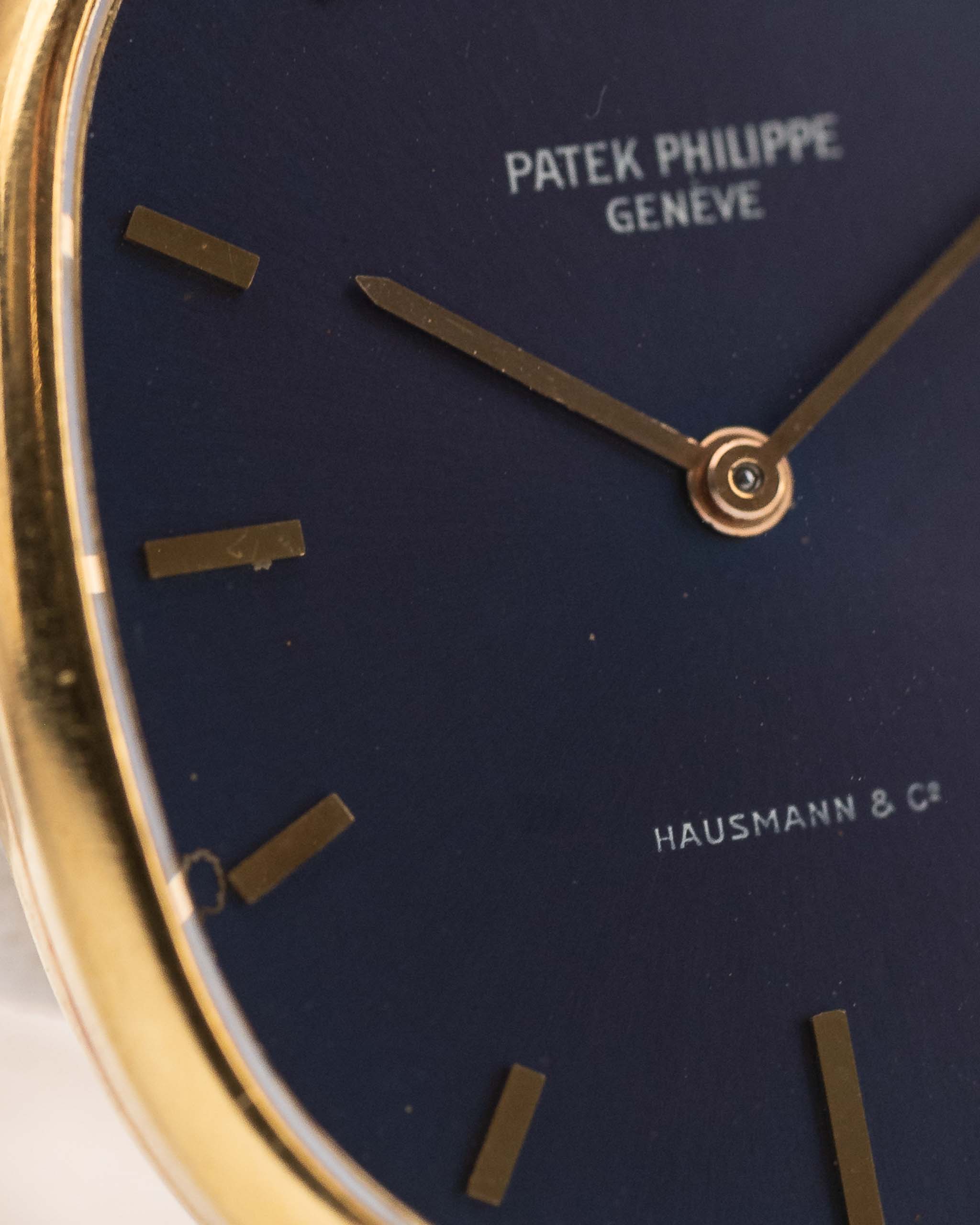 Patek Philippe Ellipse 3648 d&rsquo;Or Hausmann 1970s