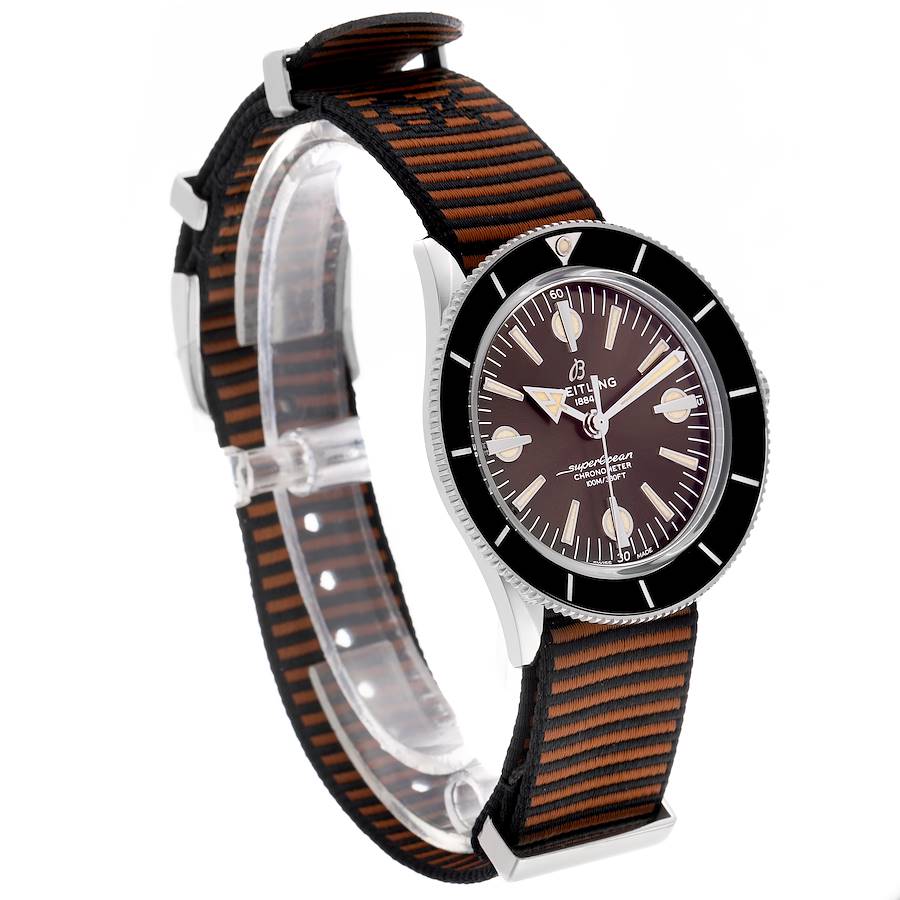 Breitling Superocean Heritage 57 Bronze Dial Steel Mens Watch A10370