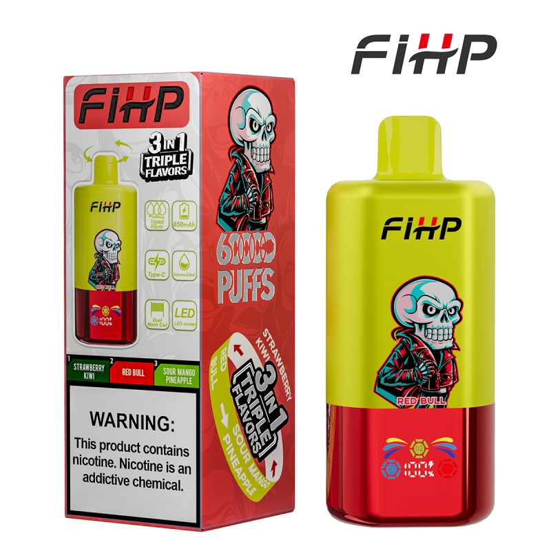 🎉 FIHP Triple 60K Puffs 3 in 1 Flavors Disposable Vape | 60 000 Zaciągnięć — 20% TANIEJ! | Hurtowe Rabaty dla Nowych Klientów 🚚 Szybka Dostawa z Polski ⭐
