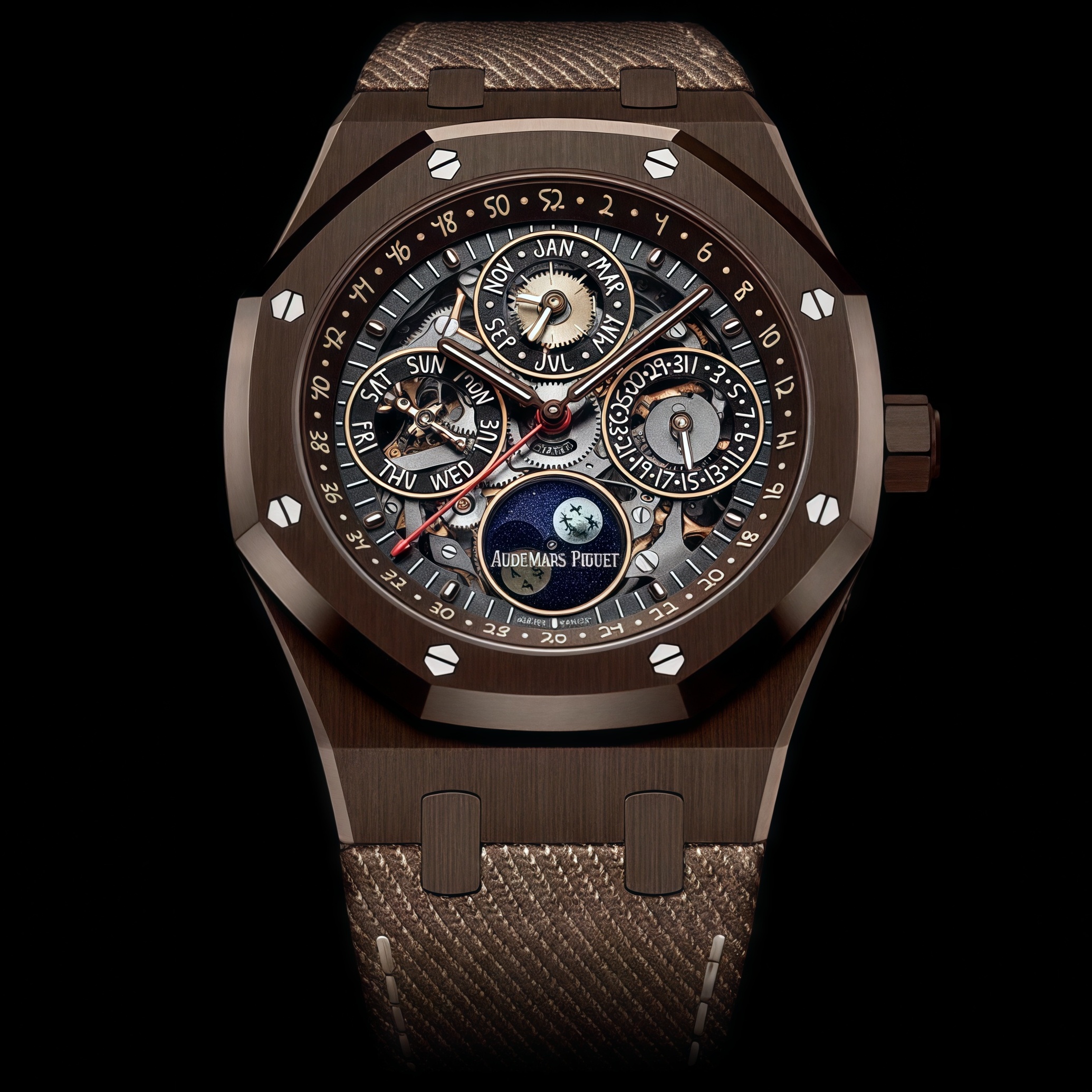 Royal Oak Perpetual Calendar Openworked "Cactus Jack"