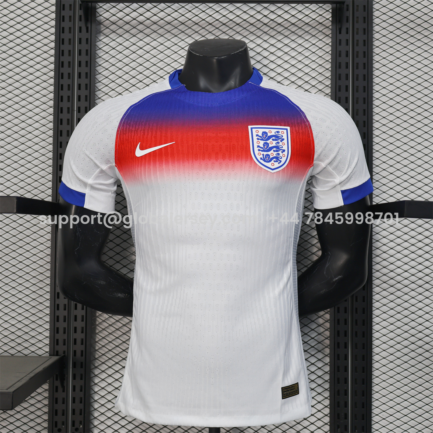 England 2025 Women's Team Home Jersey - Men's Player Version