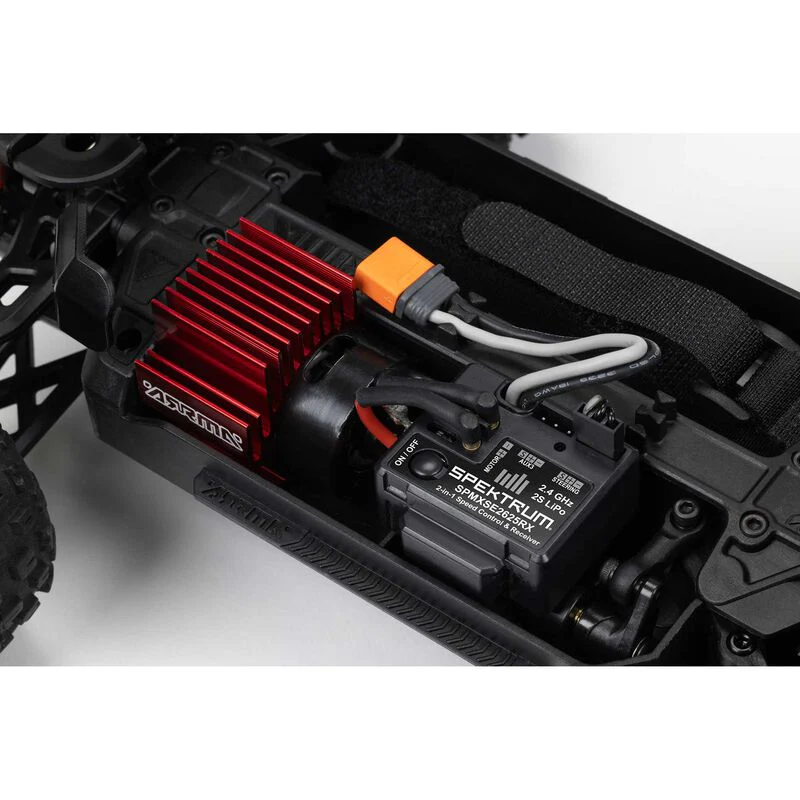 ARRMA 1/18 GRANITE GROM Mega 380 Brushed 4X4 Monster Truck RTR with Battery & Charger, Green