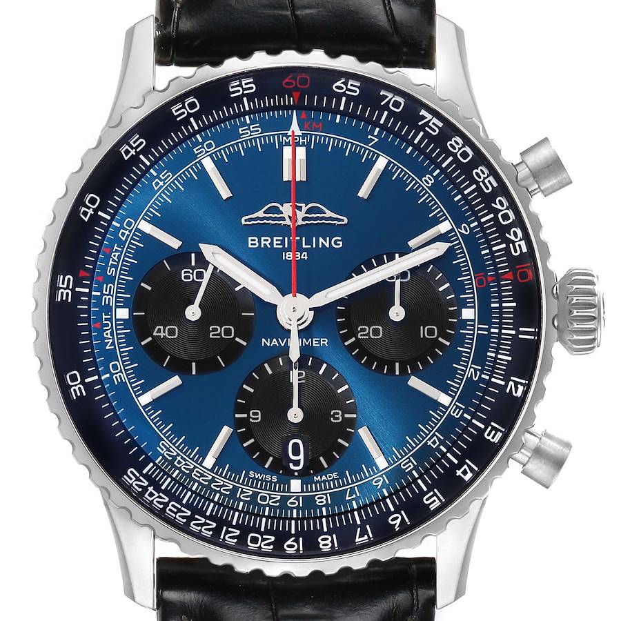 Breitling Navitimer B01 Chronograph 41 Steel Mens Watch AB0139