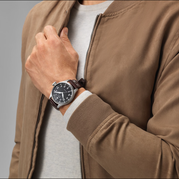 IWC 329301 Big Pilot's Watch 43, Brown Leather Strap