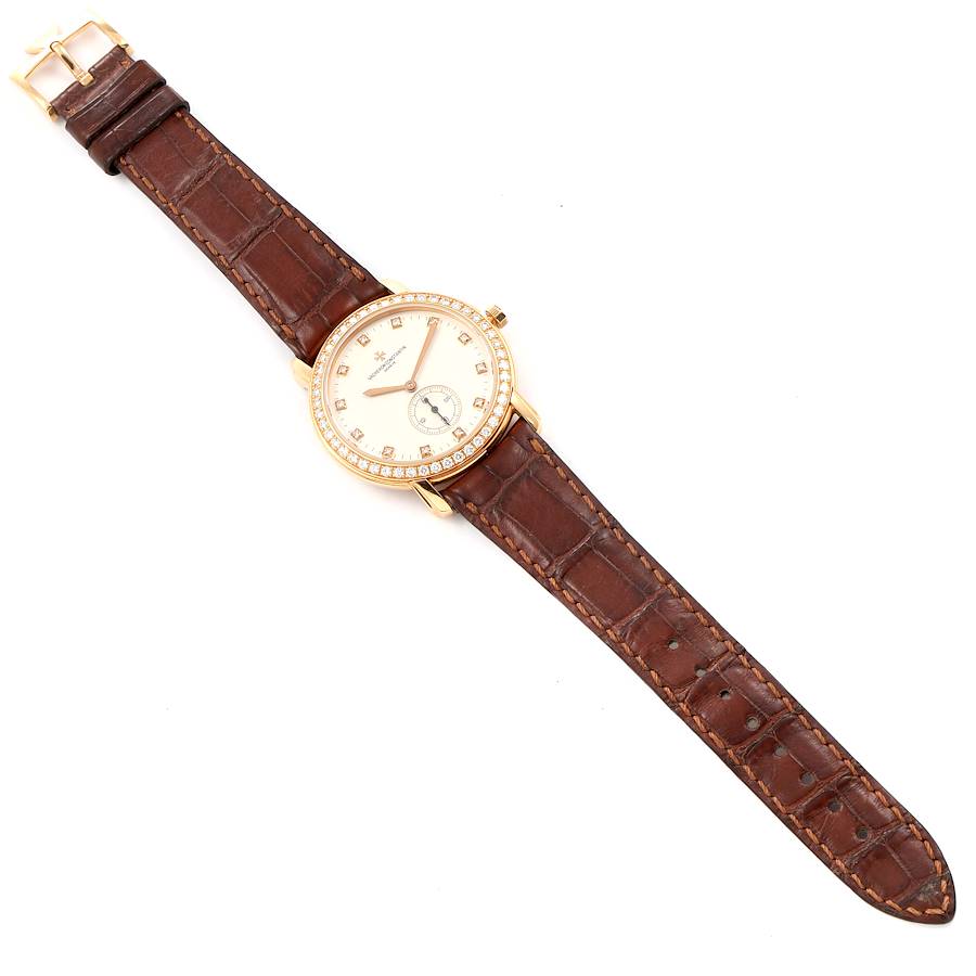 Vacheron Constantin Malte Grande Rose Gold Diamond Watch 81500