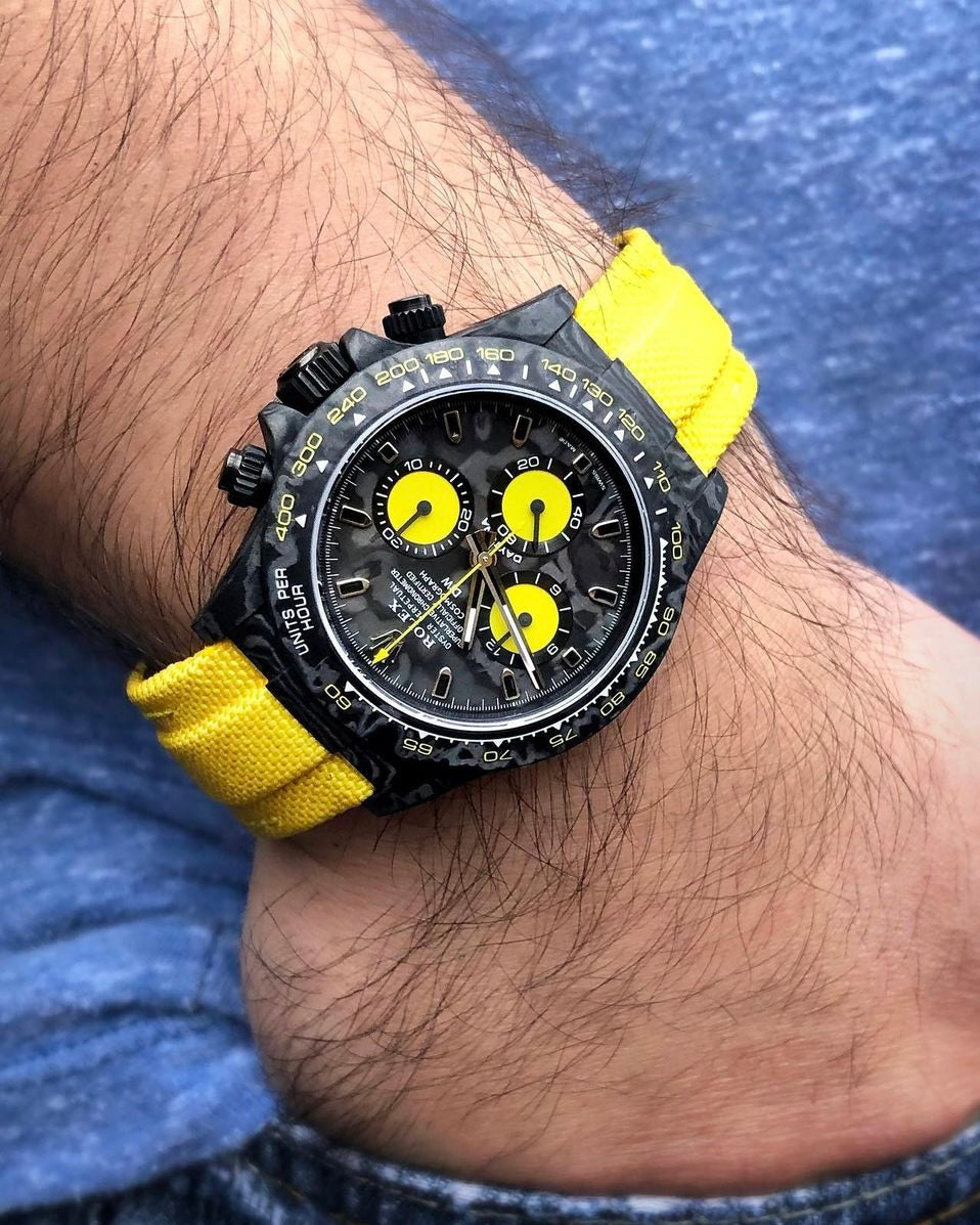 NTPT Carbon Rolex DiW Daytona "LEMON EDITION"