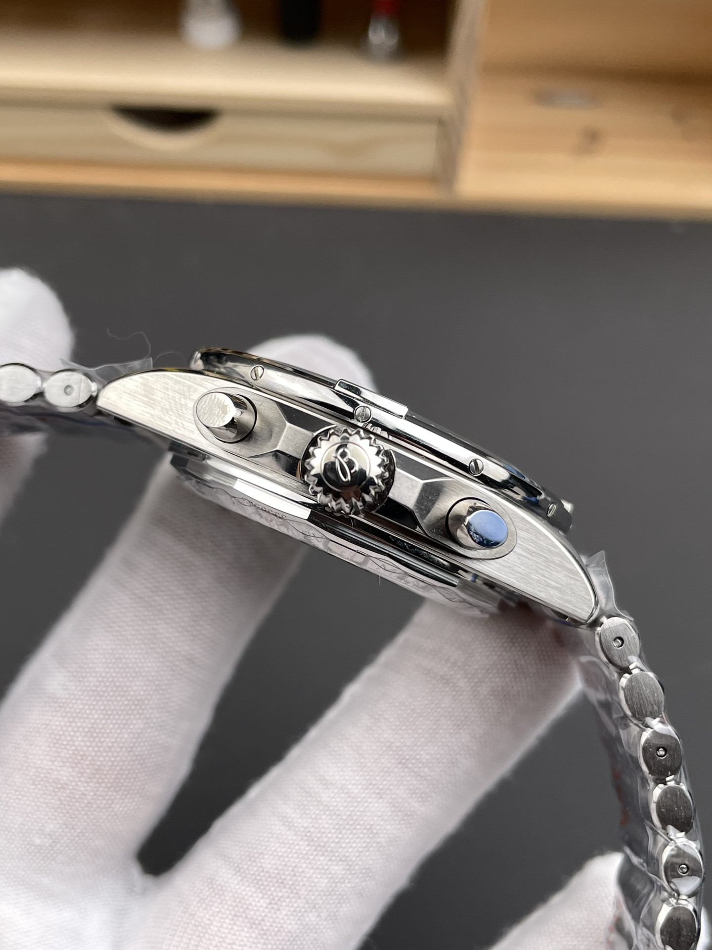 Chronomat B01 Ice Blue Dial