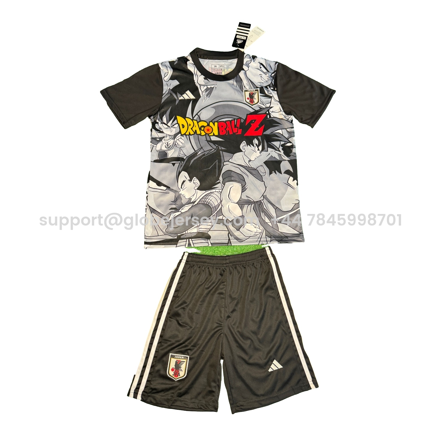 Japan 25-26 Vegeta & Son Goku Grey Special Kids Kit