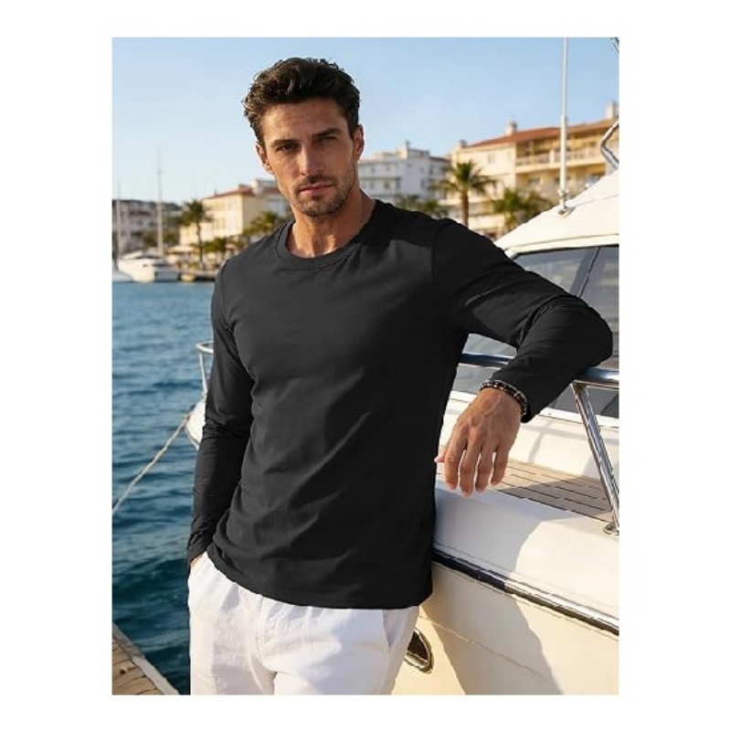 Men's Cotton Crewneck T-Shirts