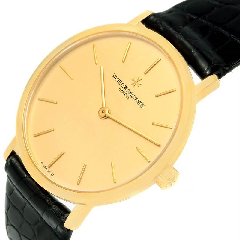 Vacheron Constantin 18K Yellow Gold Ultra Thin Watch 37039