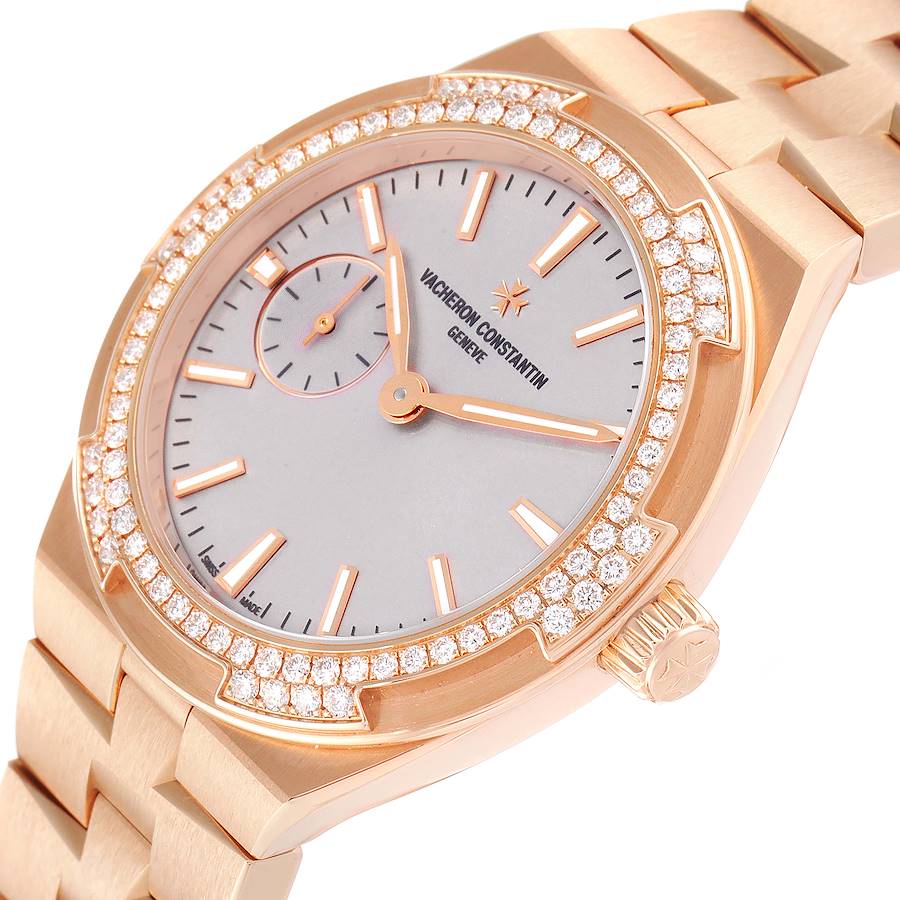 Vacheron Constantin Overseas 37 Rose Gold Diamond Ladies Watch 2305V