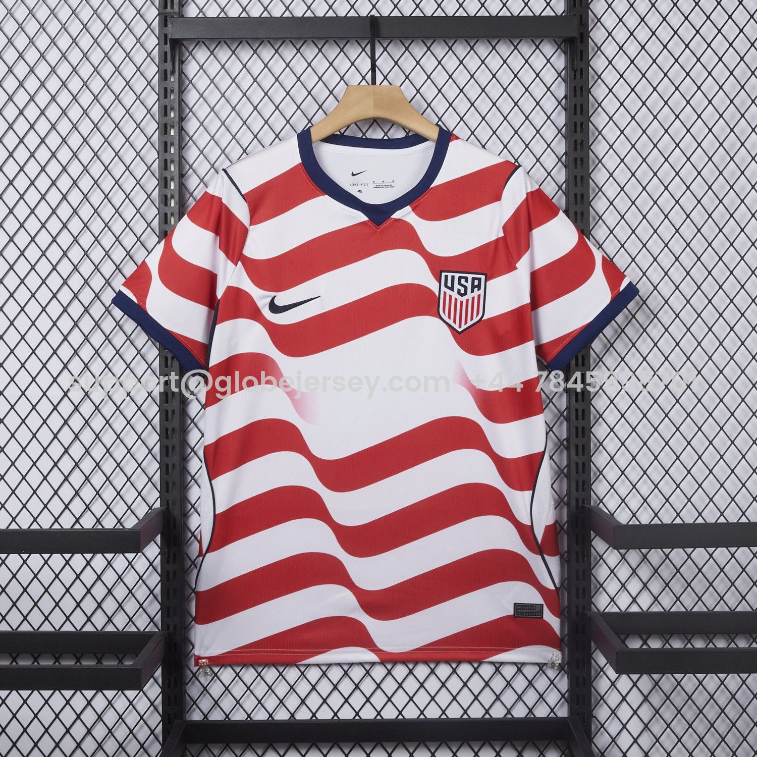 【Chest Blank】United States USA 2026 Home Jersey - Fans Version